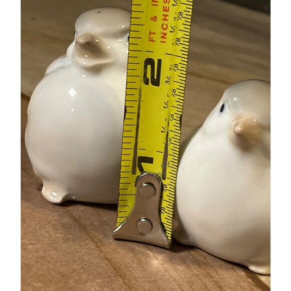 Ceramic Bird Figurines Set Of 2  Decorative Home Accent Collectibles - Picture 8 of 9